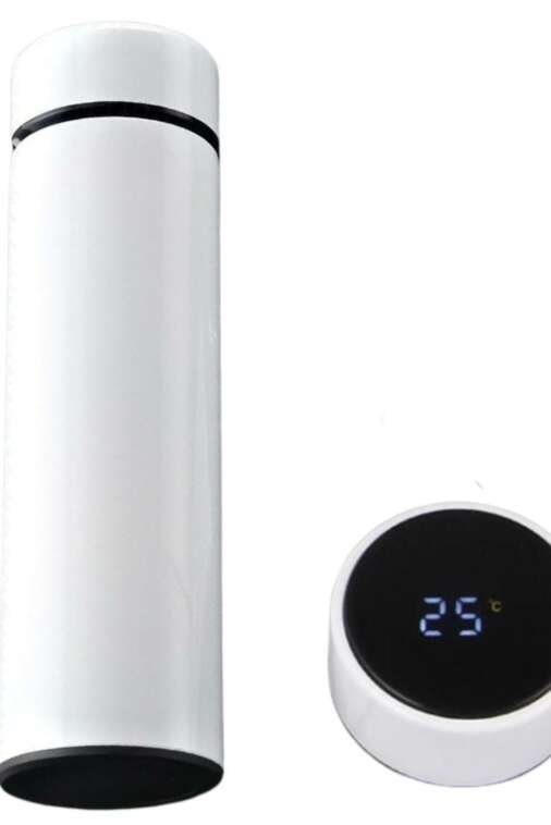 Waikbe Smart Stainless Steel Water Bottle With LED Display And Touch Senser - Image 4